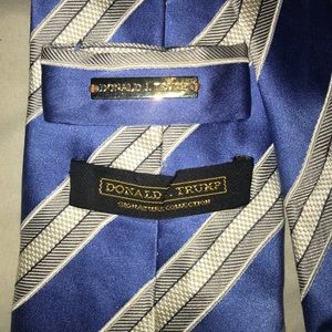 Donald J Trump Striped Tie